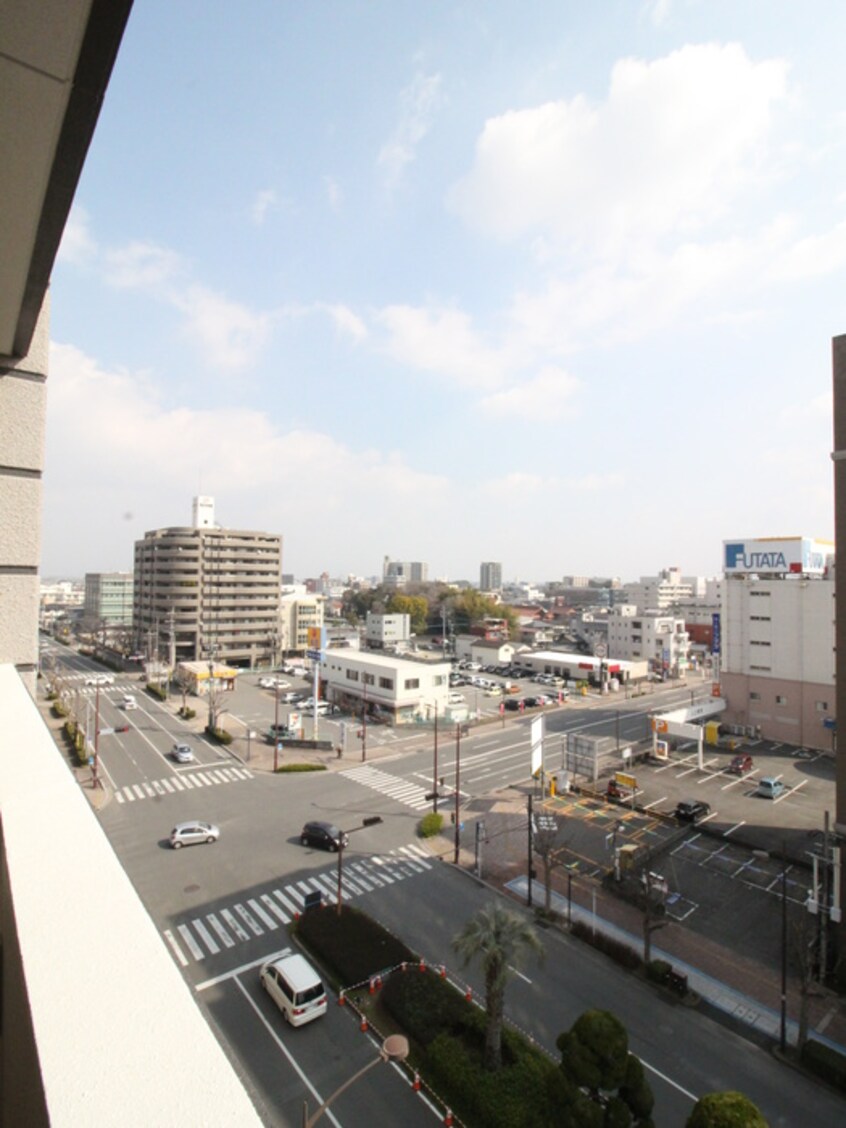 室内からの展望 アーバンコート中央町