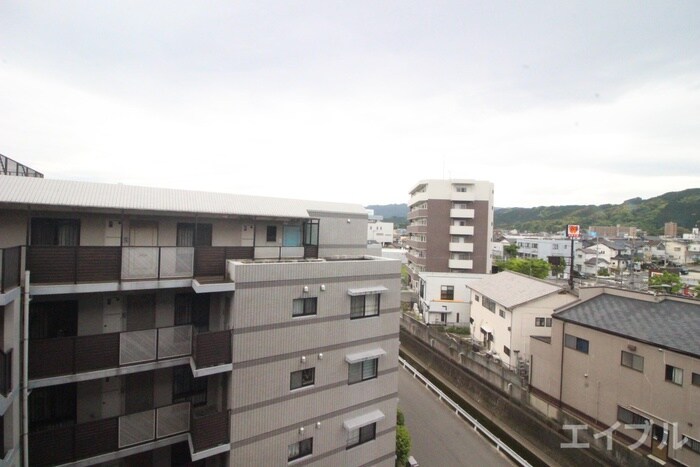 室内からの展望 ダブル－ン