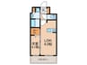 エンクレスト博多EXCEED（316） 1LDKの間取り