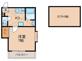 間取図 エスペラール原　弐番館