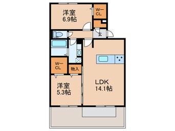 間取図 ソレールヴィラ・クレスト