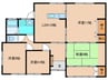 葉山2丁目貸家 4LDKの間取り