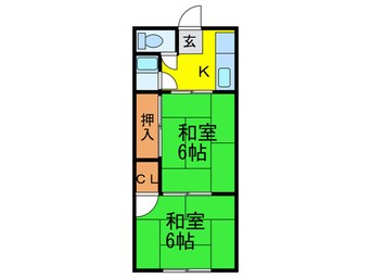 間取図 Y′sフラット博多南