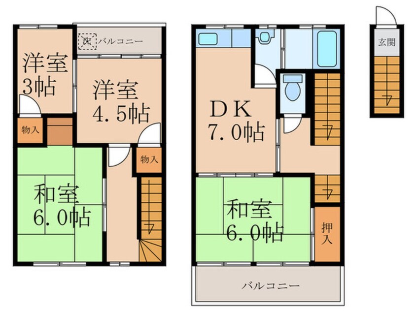 間取図 田原新町ビル