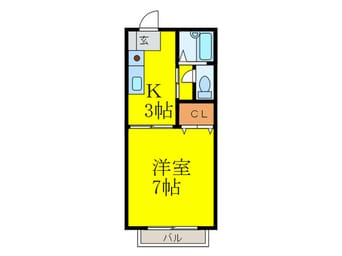 間取図 ハウゼ曙