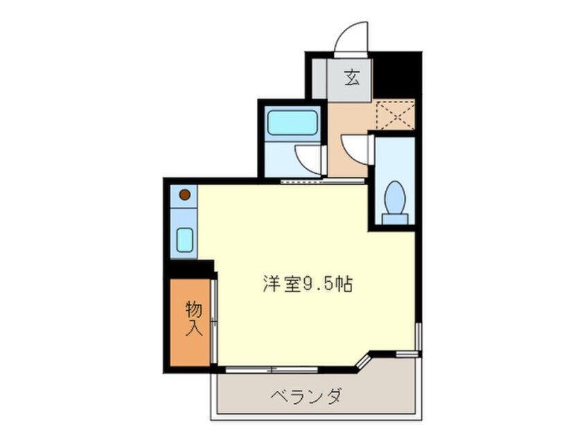 間取図 タツノ山王ビル