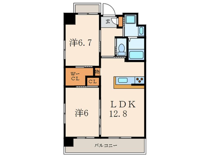 間取り図 ウィングス三郎丸