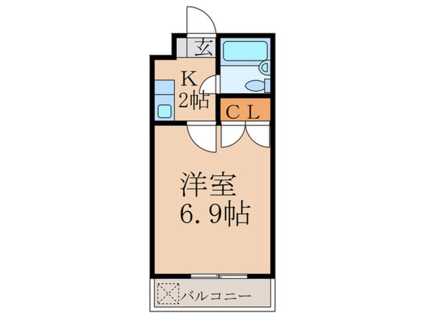 間取図 FLAT2　松本