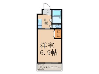 間取図 FLAT2　松本