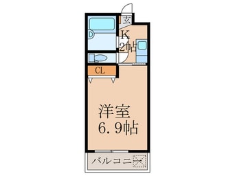 間取図 FLAT2　松本