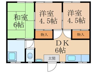 間取図 下原アパート