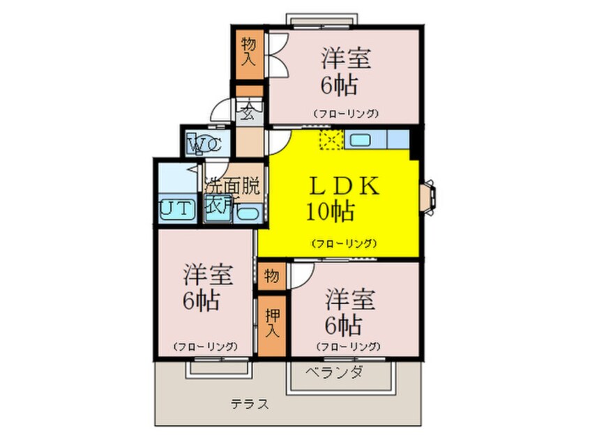 間取図 ヘリアンサス