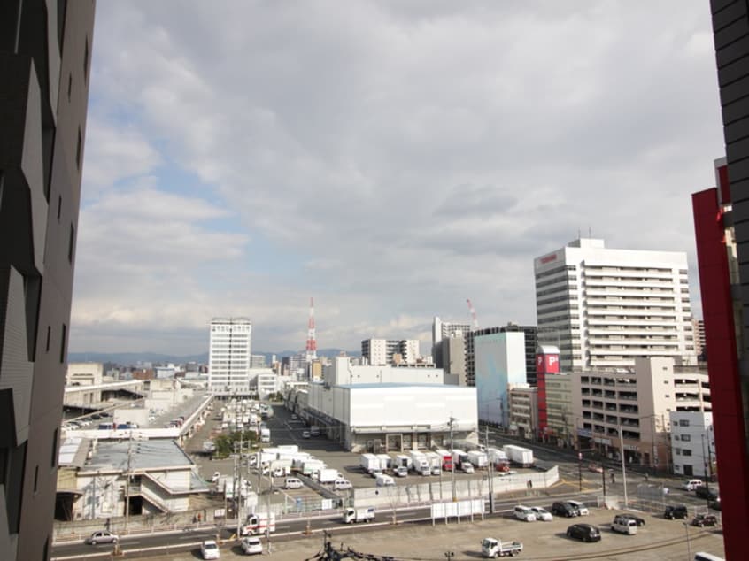 室内からの展望 ＫＤＸﾚｼﾞﾃﾞﾝｽ大濠ﾊｰﾊﾞｰﾋﾞｭｰﾀﾜｰ