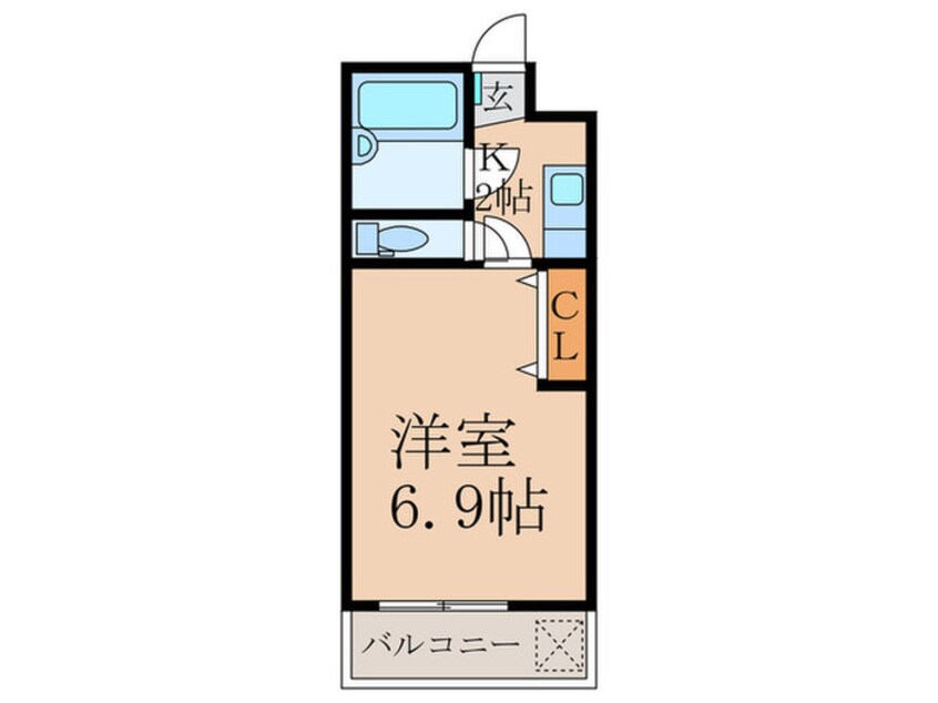 間取図 FLAT3　花村