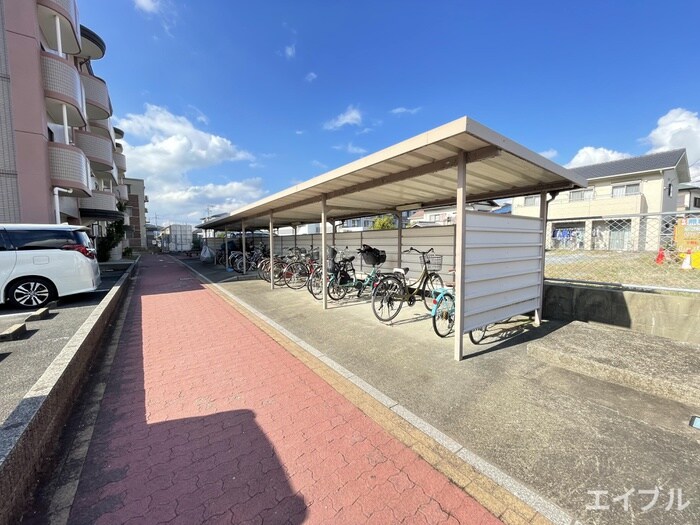 駐輪場 ｱﾋﾞﾀｼｵﾝ天拝