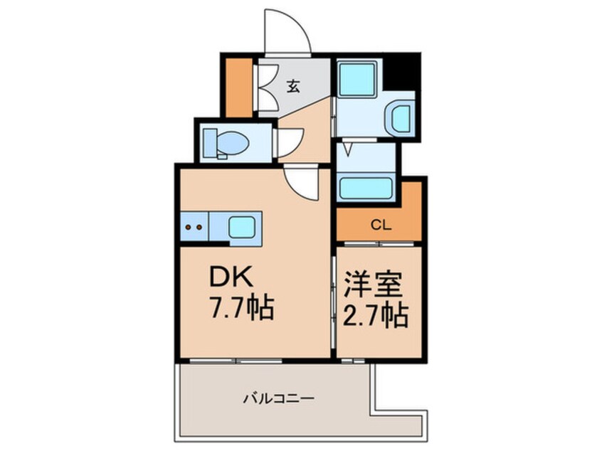 間取図 ＲＥＳＩＤＥＮＣＥ花畑