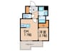 ＲＥＳＩＤＥＮＣＥ花畑 1DKの間取り