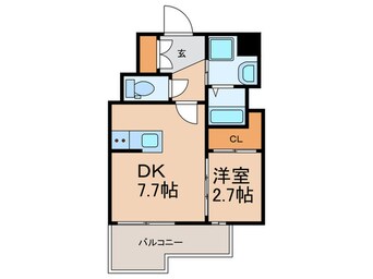 間取図 ＲＥＳＩＤＥＮＣＥ花畑