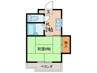 間取図 オアシス三ヶ森