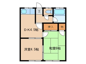 間取図 吉住アパ－ト