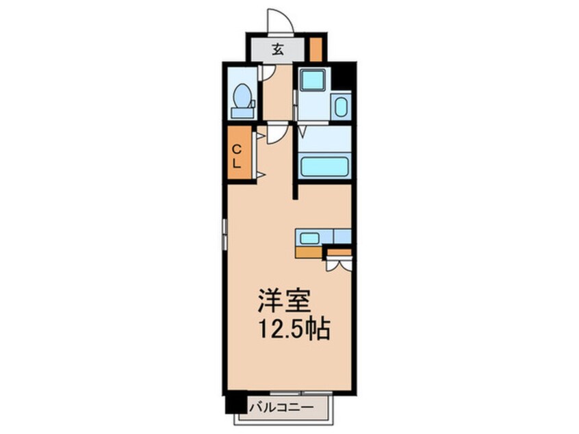 間取図 エスポワール筑紫通り