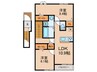 仮）エレガンシアⅡ 2LDKの間取り
