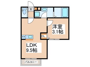 間取図 ＴＴプレイス二日市