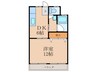 コ－ポ山栄 1DKの間取り
