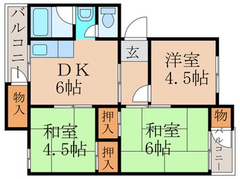 間取図 ハイラム・ビンガム