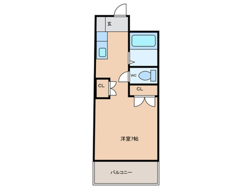 間取図 パークヴィレッジ