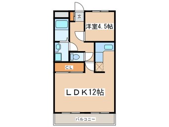 間取図 アビタシオン夜須