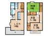 テラスハウス光が丘 3LDKの間取り