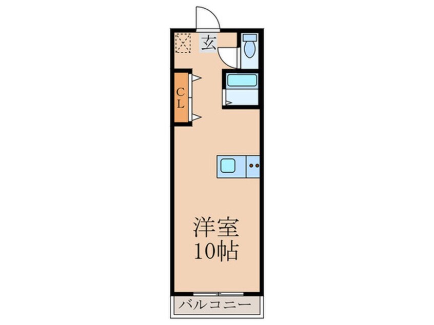 間取図 コーポM&T