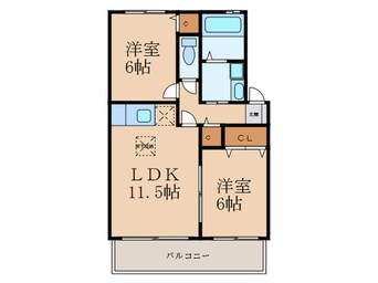 間取図 グリーンルーチェ