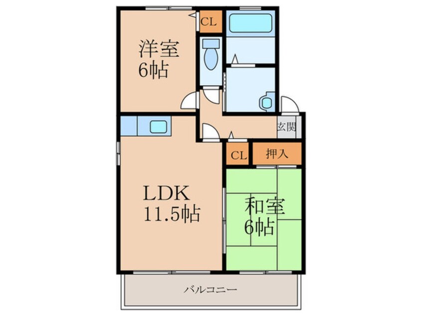 間取図 グリーンルーチェ