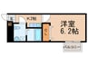 ガ－デンヒルズマリア前 1Kの間取り