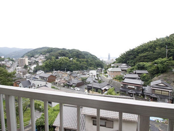 室内からの展望 門司リゾートビラ