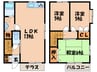 グランメゾン川久保 3LDKの間取り