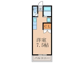 間取図 コーポみすずⅠ