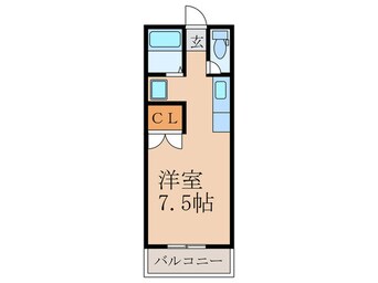 間取図 コーポみすずⅠ