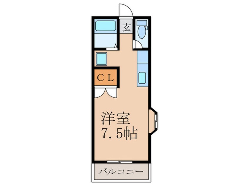 間取図 コーポみすずⅠ