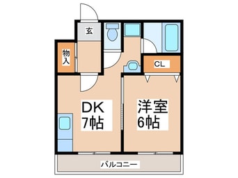 間取図 二日市ビル