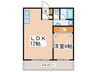 二日市ビル 1LDKの間取り