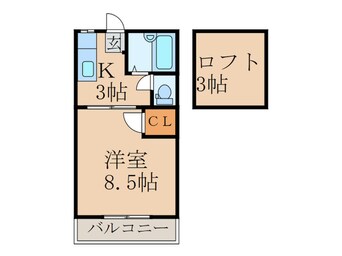 間取図 コートビレッジC棟