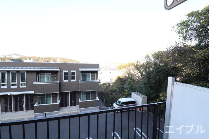 室内からの展望 コートビレッジC棟