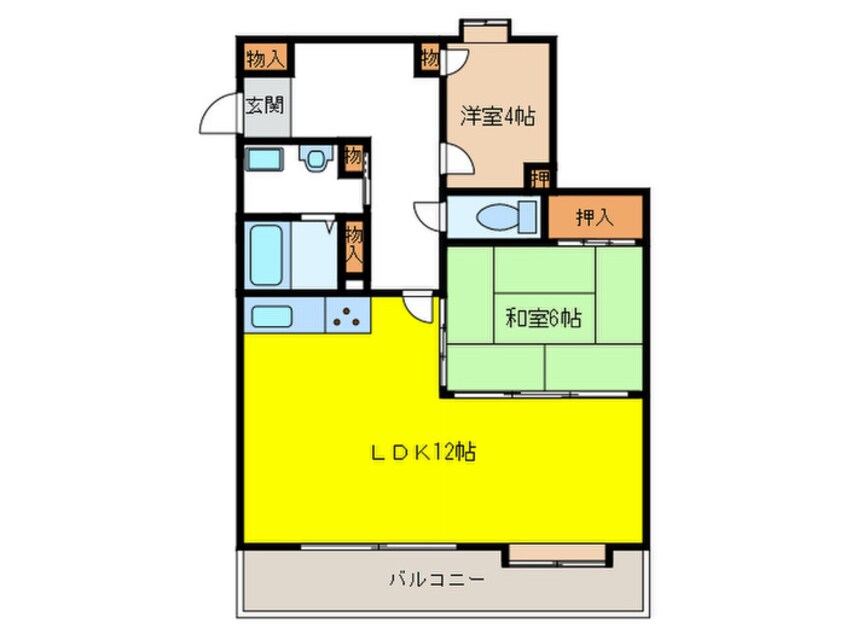 間取図 観雲荘