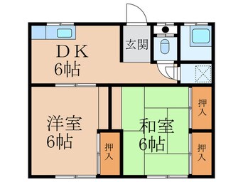 間取図 山崎商会アパート