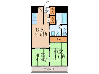 間取図 コ－ポきのした