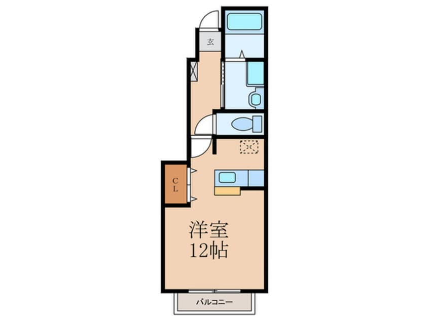 間取図 カレントハウス