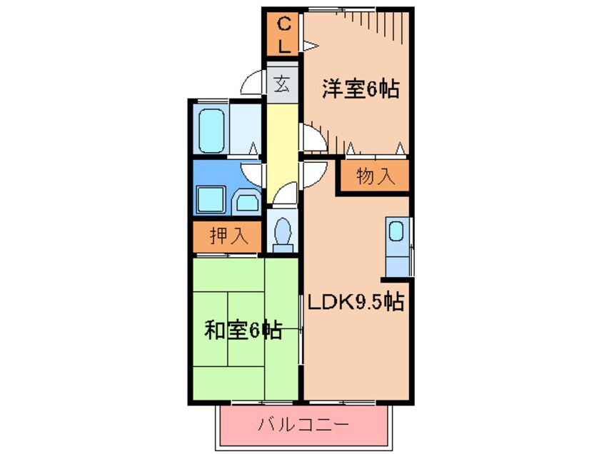 間取図 コンフォール